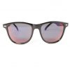Alain Prost 031 Black Sunglasses PC Gray Lens Violet Anti-Reflective By Vuarnet Made in France