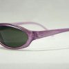 VUARNET 033 Men Women Large Purple Crystal Sunglasses PX3000 Gray lens