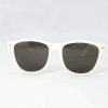 Alain Prost 031 White Sunglasses Gray Internal Anti-Reflective Lenses By Vuarnet Made in France
