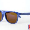 Alain Prost 031 Blue Sunglasses PX2000 Brown Lens Flash Blue Internal External Anti-Reflex