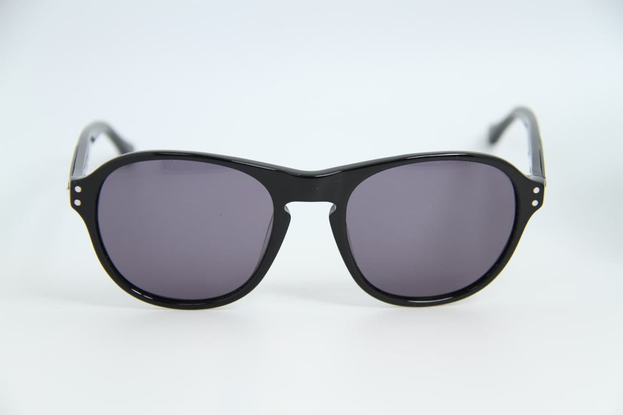 MCS MARLBORO MCM001 Round Black Sunglasses Gray Lens | Eyeworld Market