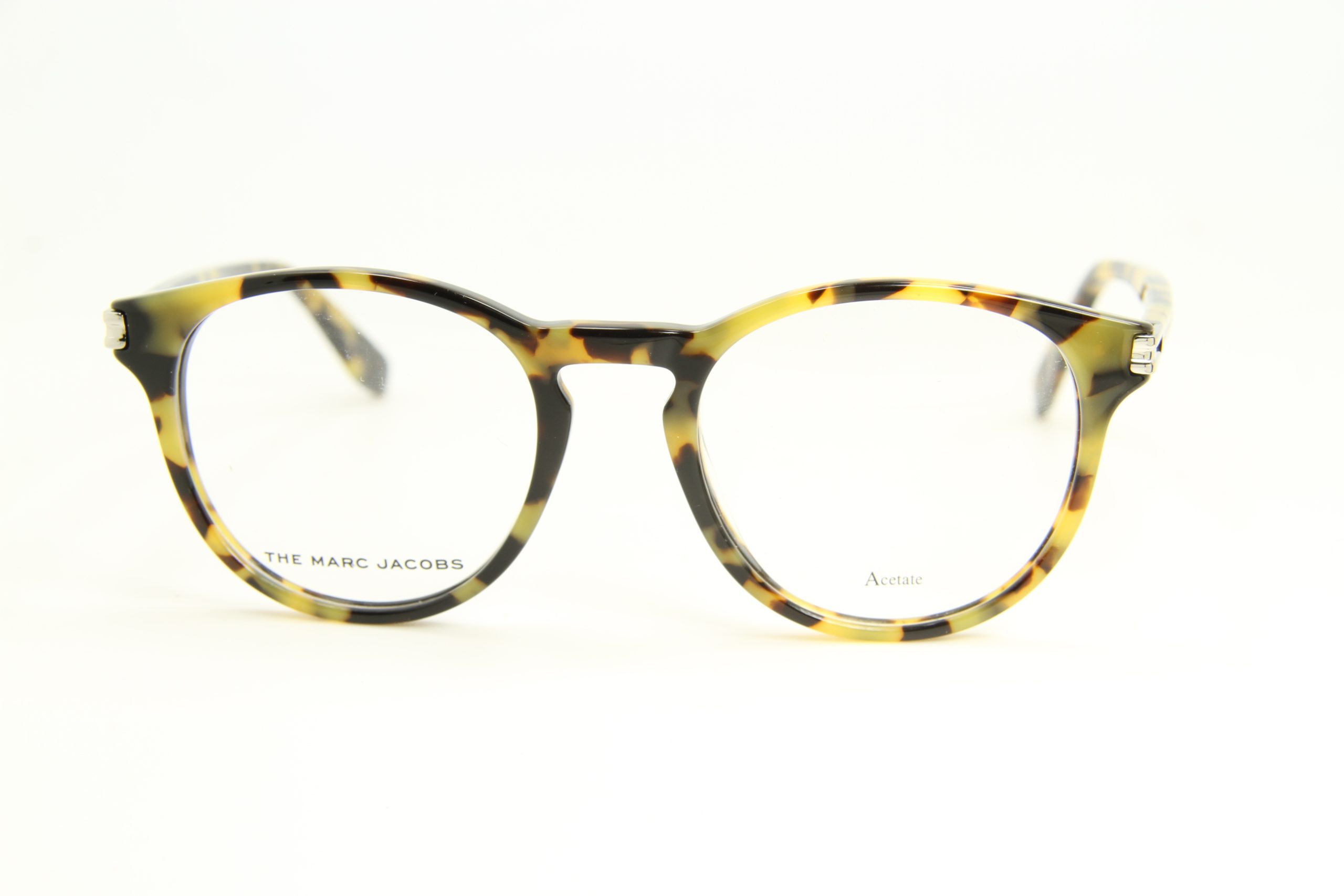 MARC JACOBS 547 Yellow Black Round Eyeglasses Optical Frame | Eyeworld ...